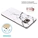 Galaxy S7 Edge Case, JAHOLAN White Marble Design Slim Shockproof Clear Bumper TPU Soft Case Rubber Silicone Skin Cover for Samsung Galaxy S7 Edge