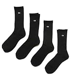 Calvin Klein Men's Basic Cushion Sole Crew Socks - 4 Pack