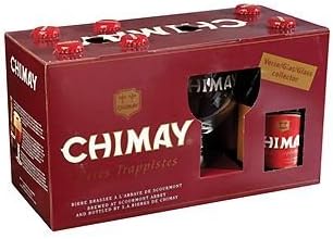 Chimay Craft Beer Gift Set With Chalice Glass (6 Pack)
