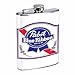 Pabst Blue Ribbon Classic Logo 8OZ Stainless Steel Flask D-187