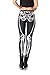 Zanuce Women's Fashion Anime Print Leggings Pant Stretch Tights Mechanical Bones 33 One Size