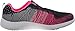 Skechers Sport Women's Burst Ellipse Fashion Sneaker,Charcoal/Pink,7.5 M US