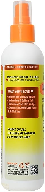Jamaican Mango & Lime Locking Firm Wax 155g Manuka Honey Moringa Seed Oil Sulf view 3
