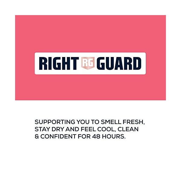 Right Guard Womens Deodorant, Total Defence 5, Sport 48H High-Performance Anti-Perspirant Spray, Multipack 6 x 250 ml