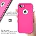 Cozycase Waterproof Case for iPhone 8 /iPhone 7, Shockproof Full-Body Rugged Case with Built-in Screen Protector for Apple iPhone 8/7 / SE2020 -(Pink)