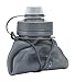 Nathan NS4325 Flexshot Soft Silicone 17 oz Narrow & Wide Mouth Bpa Free Water Bottle, Steel Grey