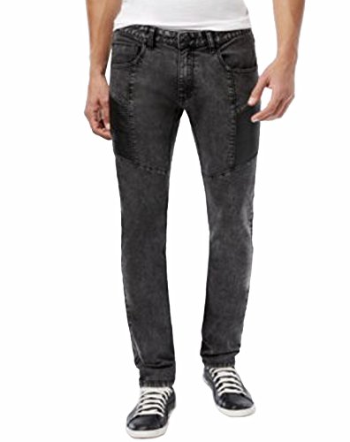 Inc International Concepts Mens Bloom Skinny Black Wash Jeans