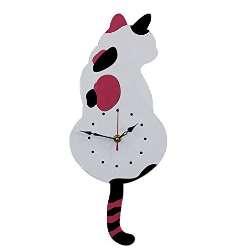Cat Wall Clocks Kritters in the Mailbox Cat Wall Clock for Your Home