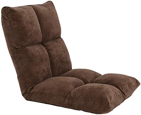 Lazy Couch Chair, Adjustable Sleeper Bed Couch Recliner Floor Folding Gaming Sofa Chair Removable Washable for Office/living Room/study Indoor Living Room Balcony Game Chair Garden Chair (color : C)