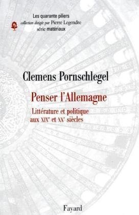 Penser l'Allemagne