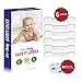 Eco-Baby Safety Cabinet Proofing for Babies - 3M Adhesive Baby Proofing Straps, Refrigerator Lock Straps, Child Proof Locks for Cabinet, Toilet Seat,Door Latches with Easy Installation (6 Pack)