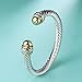 UNY Fashion Jewelry Brand Cable Wire Retro Antique Bangle Elegant Beautiful Valentine