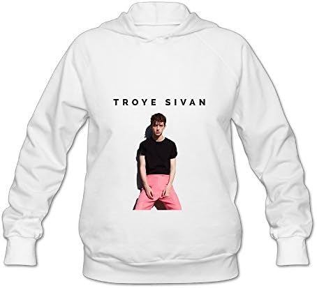 Troye Sivan Tour 2016 White Hooded Sweatshirt For Women