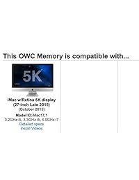 OWC 1867 MHz DDR3 SO-DIMM PC3   14900, 204 pines, CL11 Memory Upgrade
