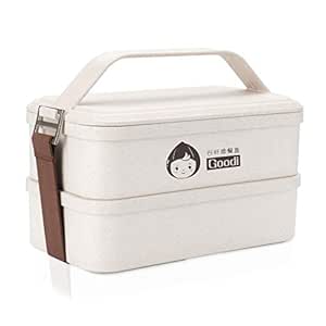 Fiambrera ECO-BIO Hecho con Gluma de Arroz. 1200 ML ○ Fiambrera ...