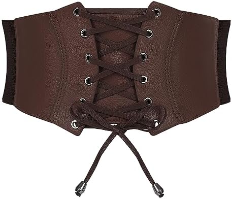 Haakong Black Corset for Women Wide Elastic Costume Waist  display picture 1
