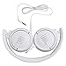 JBL TUNE500 Wired On-Ear Headphones One-Button Remote Mic (White)thumb 3