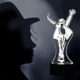 MJ Gifts Michael LED Jackson Lights Fans Dancer Michael Memory Jackson Gifts, Michael Souvenir Michael Lamp Creative Presents King of Pop Moonwalk Desktop 3D Decorative Lights for Home Party Festival