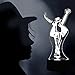 MJ Gifts Michael LED Jackson Lights Fans Dancer Michael Memory Jackson Gifts, Michael Souvenir Michael Lamp Creative Presents King of Pop Moonwalk Desktop 3D Decorative Lights for Home Party Festival
