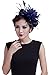 Fascigirl Flower Fascinator Wedding Hair Clip Headpiece Cocktail Party Headwear