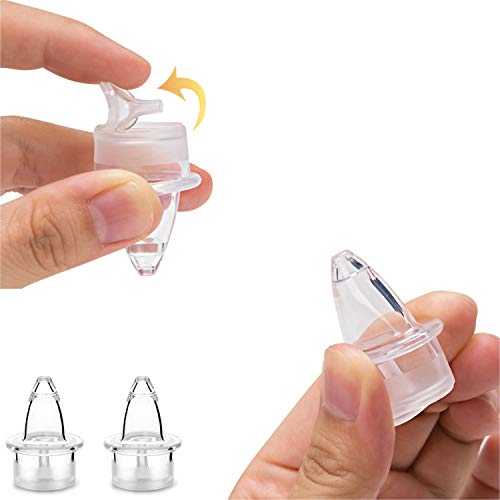 Deyace Baby Nasal Aspirator, Nose Cleaner and Booger Snot Sucker, Anti-Backflow Design, Food Grade Silicone Material, Helps Breathing, Sleeping, Silicone Tubes For Easy Use and clean