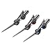 Fashion & Lifestyle Set of 3 Large Metal Alloy Alligator Sectioning Clips for Women and Girls - Pretty Strong Clamp Hairpins Non-Slip Hair Grips Accessories for Thick Hair, Silver Gray