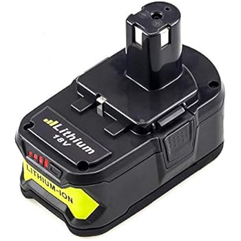 5.0Ah High Capacity Replacement Ryobi 18V Battery ONE+ Lithium ion P108