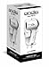 Andis 33495 1600-Watt Wall Mounted HangUp Hair Dryer with Night Light, White