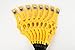 Sanku 2018 Upgraded Snow Tire Chains,Fits for Most Car/SUV/Truck-Set of 8 (Yellow)