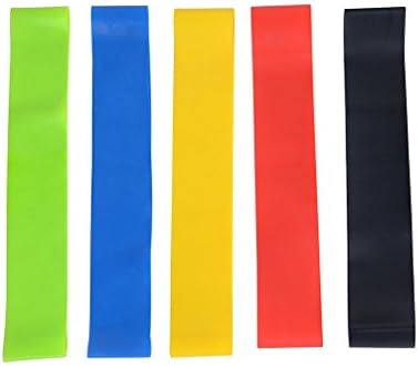 Luckiests Latex Ring Resistance Loop Fitness Exercise Stretch Bands Yoga Belt Circle Workout Strap Sports Washable Training