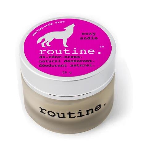Routine De-Odor-Cream Handcrafted Baking SODA-Free 50ml Natural Deodorant Cream (Sexy Sadie)