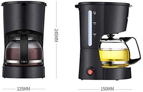 ZJZ Kaffeemaschine Filterkaffeemaschine, Haushalt automatische amerikanische Filterkaffee Brew Tee Anti-Drip-System… – Bild 6
