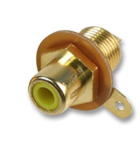 Pro Signal PSG01722 Phono Socket, amarillo