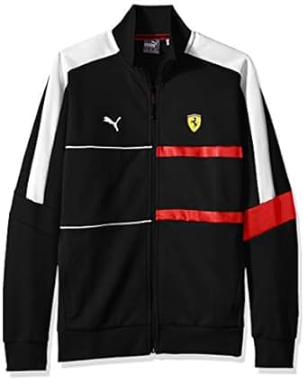 PUMA Men's Scuderia Ferrari T7 Track Jacket at Amazon Men ...