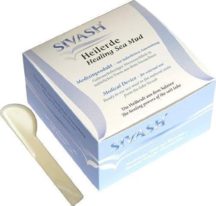SIVASH-Heilerde-Paste (Soleschlick) 1kg + Spatel zum Auftragen als Schlammpackung (Fangopackung). Bei chronischen Schmerzen d