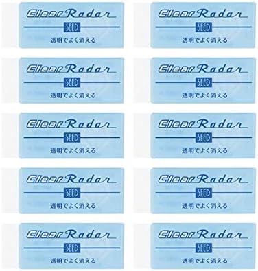 シード 消しゴム 透明でよく消える クリアレーダー 150 Ep Cl150 まとめ買い10個セット Amazon Co Jp Shopping Service Lighted Hk