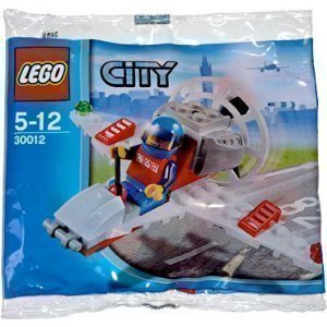 Lego city mini figure set #30012 mini airplane bagged
