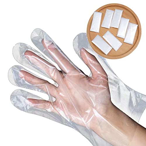 Individually Wrapped Disposable Food Prep Gloves 100 Pair / 200 Count