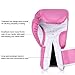 Trideer Pro Grade Boxing Gloves, Kickboxing Bagwork Gel Sparring Training Gloves, Muay Thai Style Punching Bag Mitts, Fight Gloves Men & Women (Pink & White, 10 oz)