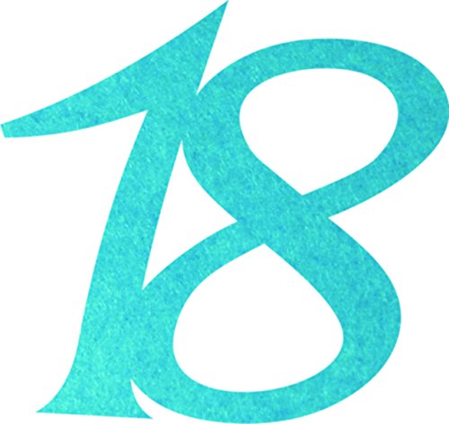 Petra's Craft News GEF3318 57 Confetti, Fliz, Turquoise, 18 x 12 x 3 cm