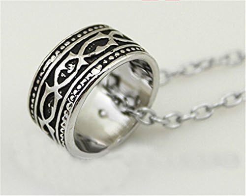 Vicwin-One Kuroko No Basketball Kagami Taiga Ring Necklace Cosplay