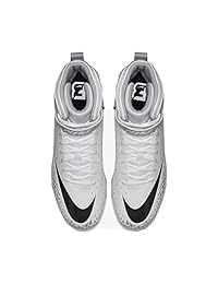 Nike 880109-105 - Zapatillas de fútbol para hombre, diseño de tiburón, color blanco y negro