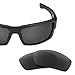 Revant Replacement Lenses for Spy Optic Dirk, Polarized, Stealth Black