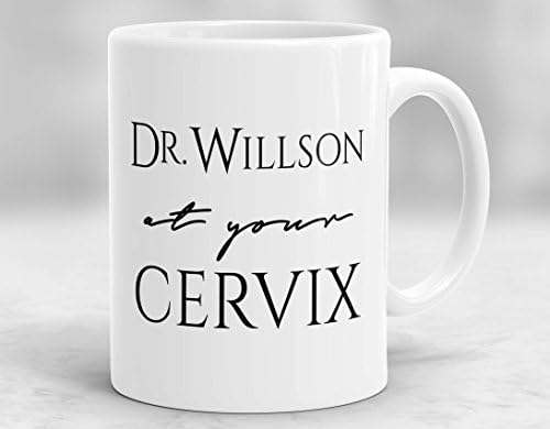 Custom Obgyn Mug, Personalized Doctor Mug, At Your Cervix Mug, Baby Doctor Gift, Doula Gift, Gift for OBGYN, Gyno Mug P131