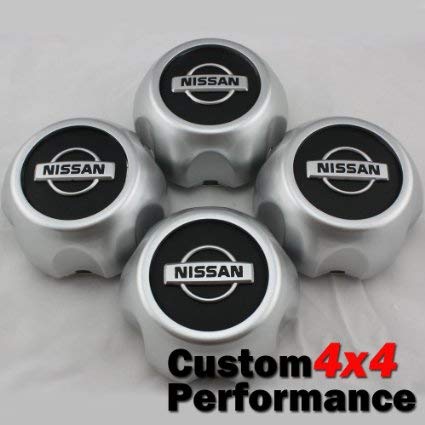 New 2000-2004 Nissan Xterra Frontier Wheel Center Hub Cap 40315-7Z100 SET of 4
