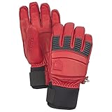 Hestra Leather Fall Line Glove - Men's Red/Grey, 7 Hestra Leather Fall Line Glove - Men's Red/Grey, 7
