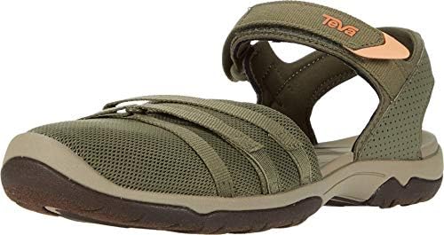 teva closed toe sandals women's
