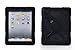 Pepkoo Ipad 2/3/4 Case Plastic Kid Proof Extreme Duty Dual Protective Back Cover with Kickstand and Sticker for Ipad 4/3/2 - Rainproof Sandproof Dust-proof Shockproof (Black/black)