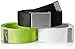 Nike Men's Standard 3 Pack Golf Web Belt, black/White/Cyber, One Size