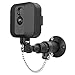 HOLACA Security Outdoor Mount for Blink XT Blink XT2 Camera with Anti-Theft Chain & Metal Wall Mount Bracket-Extra Protection for Your Blink Home Security (1 Pack)